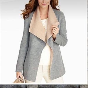 ‼️Closet Clear Out‼️ Talbots GreyTan Double Faced Wool Jacket